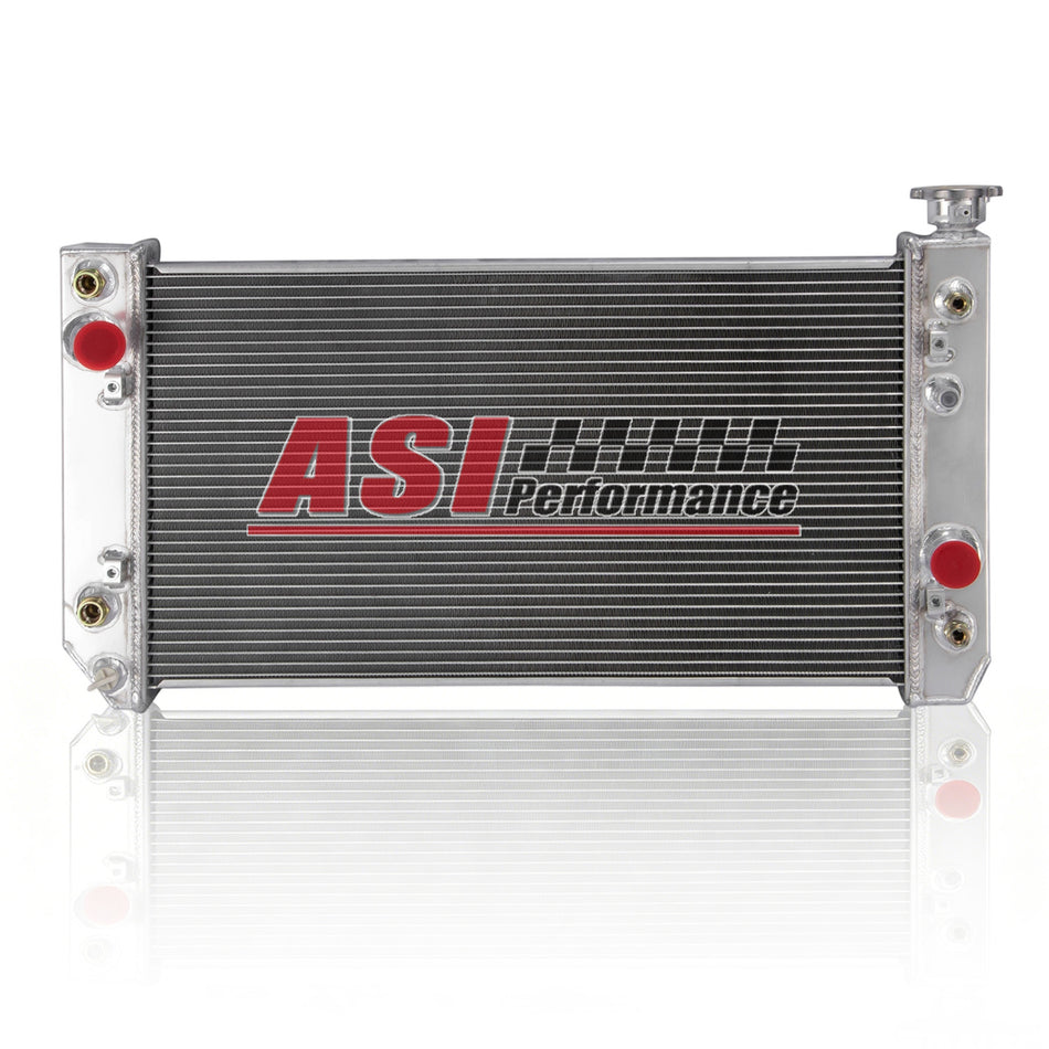ASI Performance 3 ROW Aluminum Radiator Fit 1988~1994 Chevy S10 Blazer GMC Jimmy S15 4.3L V6.