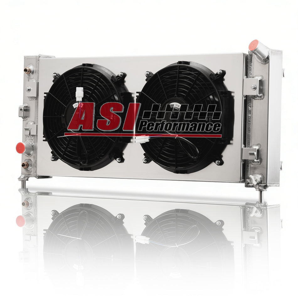 ASI Performance 3 Row Radiator Shroud Fan For 1970-1981 75 76 Pontiac Firebird Trans Am Formula