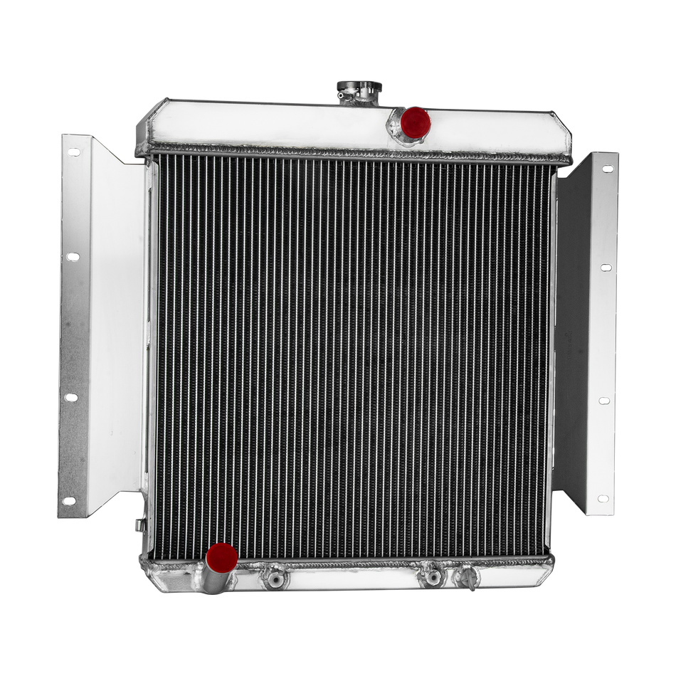 ASI Performance 3 Row Aluminum Radiator For Dodge D100 Pickup 5.2L V8 1961-1969