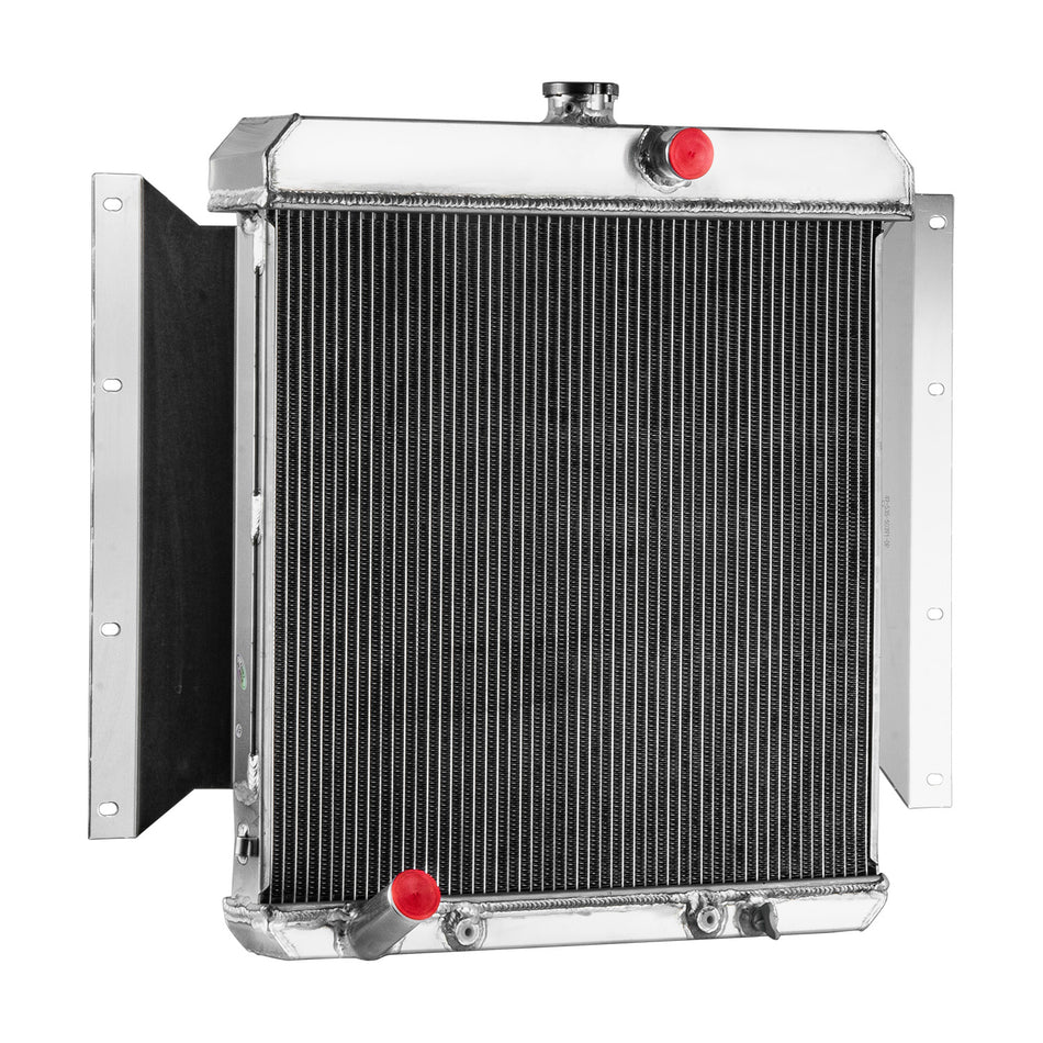 ASI Performance 4 Row Aluminum Radiator For 1970-1981 Pontiac Firebird AM Esprit/Formula V8 L6 18 3/8 H x 32 1/2 W