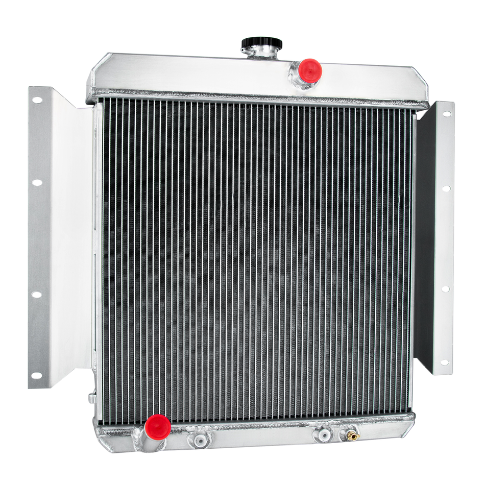 ASI Performance 3 Rows Aluminum Radiator Fits 1961-1969 1962 1968 Dodge D100 Series Pickup V8