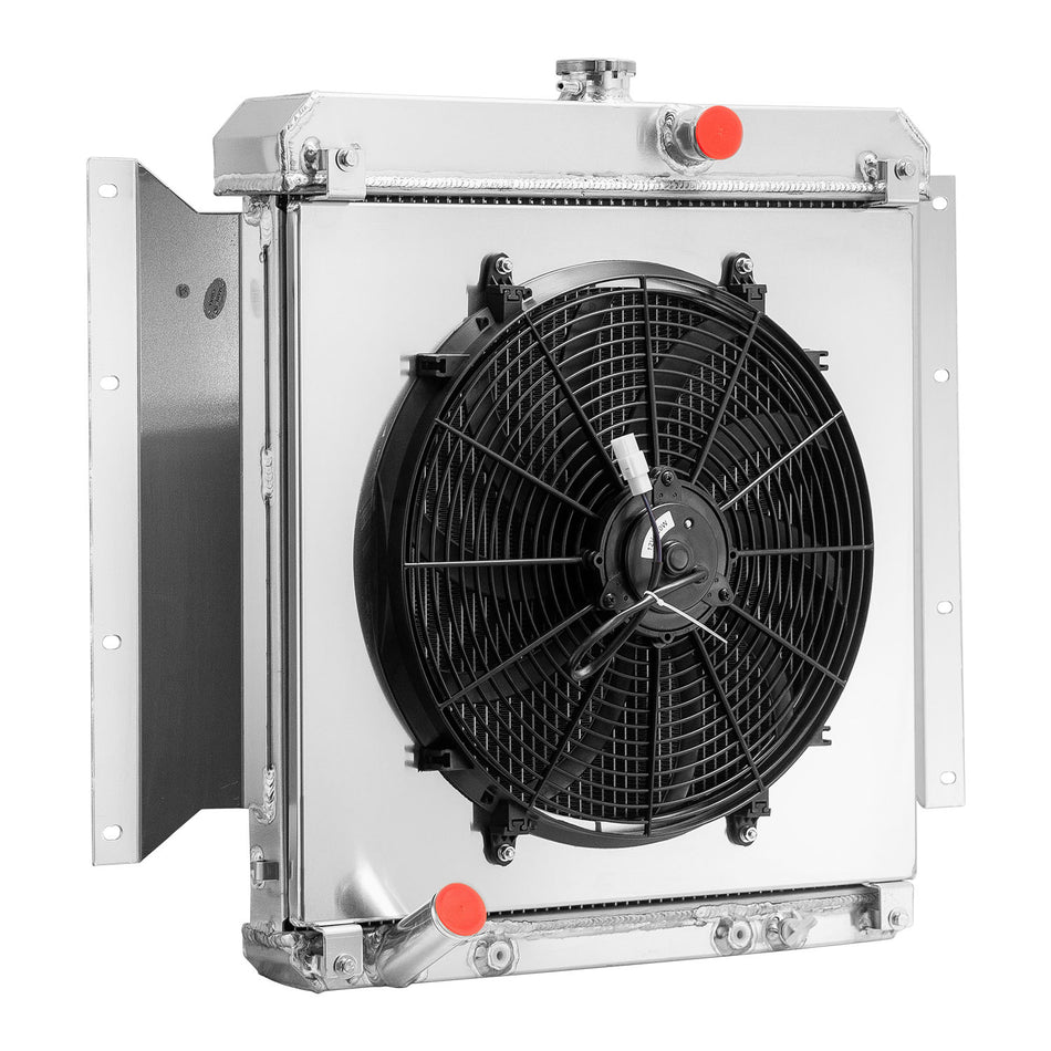 ASI Performance 4 Row Radiator Shroud Fan For 1970-1981 Pontiac Firebird Trans Am Base Formula