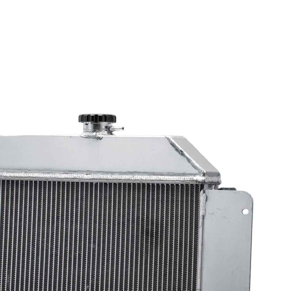 ASI Performance 3 Rows Radiator+Shroud Fan For 1979~1991 87 Ford E100/150/250/350 Econoline 5.0L