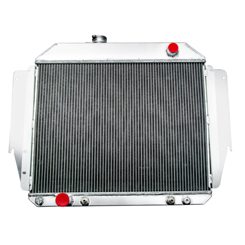 ASI Performance 4 Row Aluminum Radiator fit 1979-1991 83 Ford E100 E150 E250,E350 Econoline 5.8L