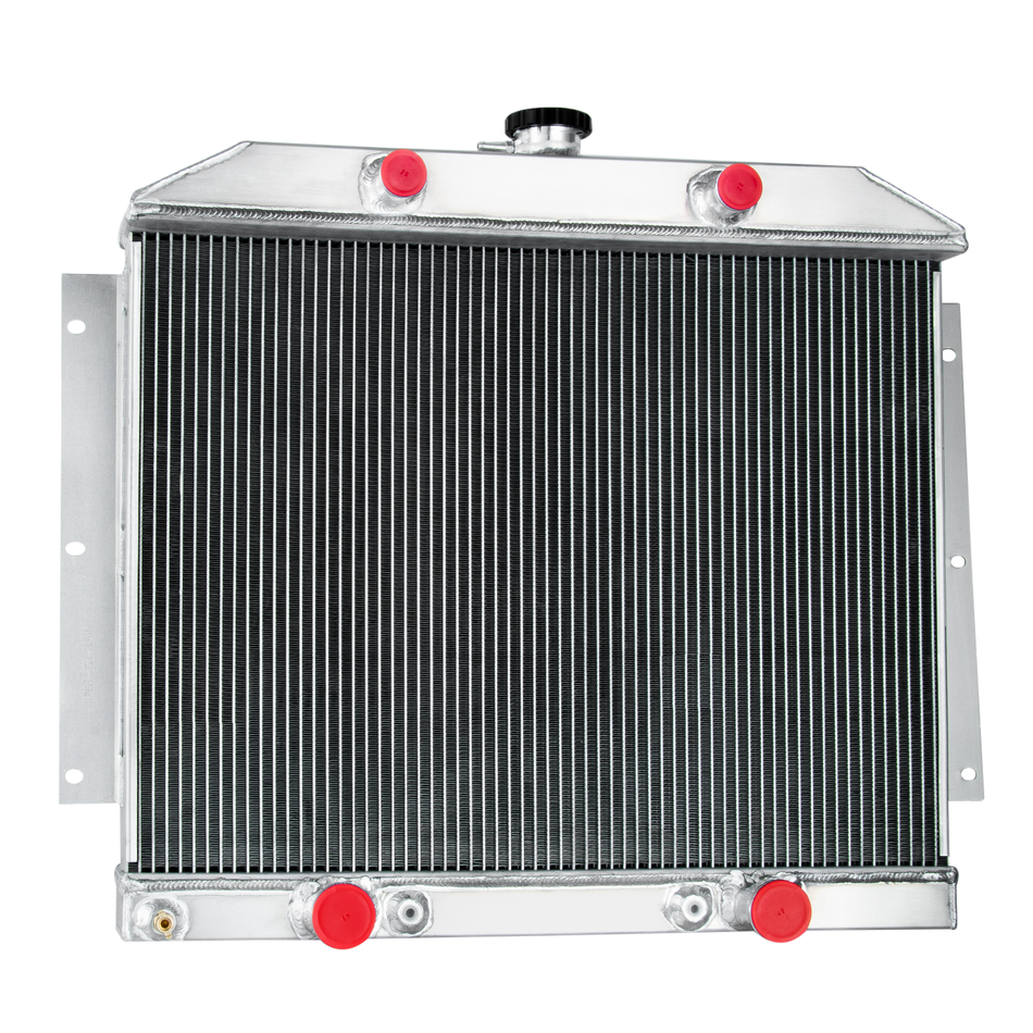 ASI Performance Aluminum 4 Row Radiator Fits 1949 1950 1951 Mercury Car Flathead Configuration