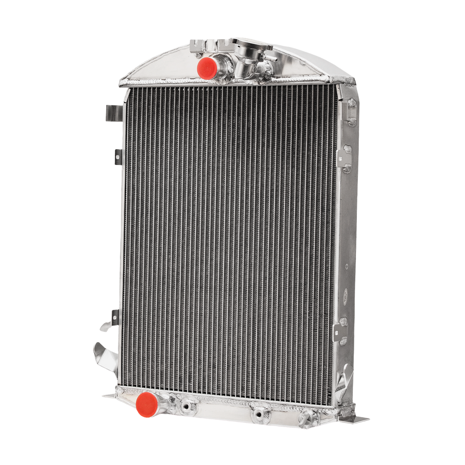 ASI Performance Aluminum 4 Rows Radiator fit 1930-1931 Ford Model A Base Ford V8 Conversion 3.3L