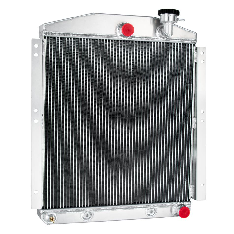 ASI Performance 4 Row Aluminum Radiator For 1948-1954 1950 Chevrolet GMC Truck V8 L6