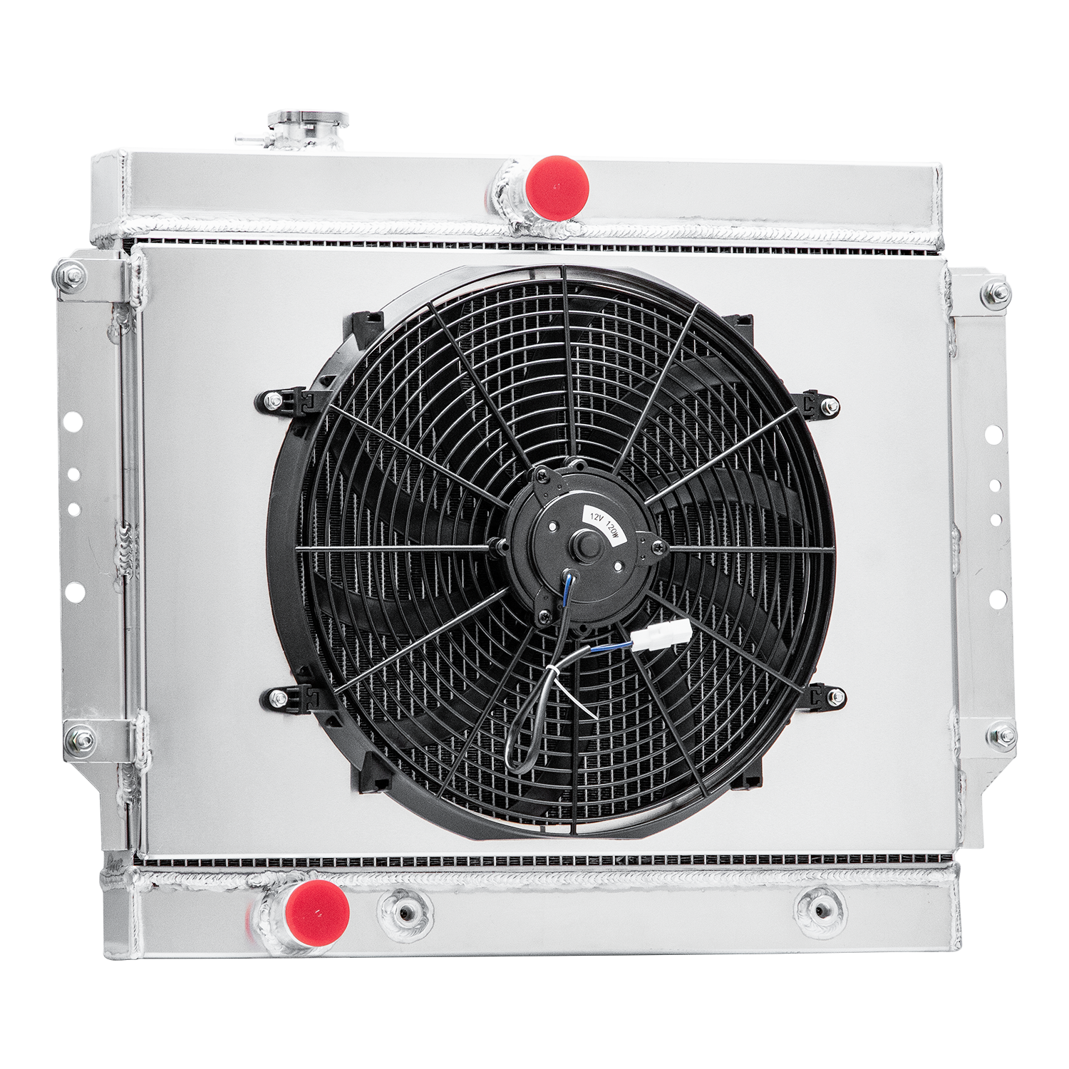 ASI Performance 4 Row Radiator+Shroud Fan For 1959 1960 Cadillac DeVil ...