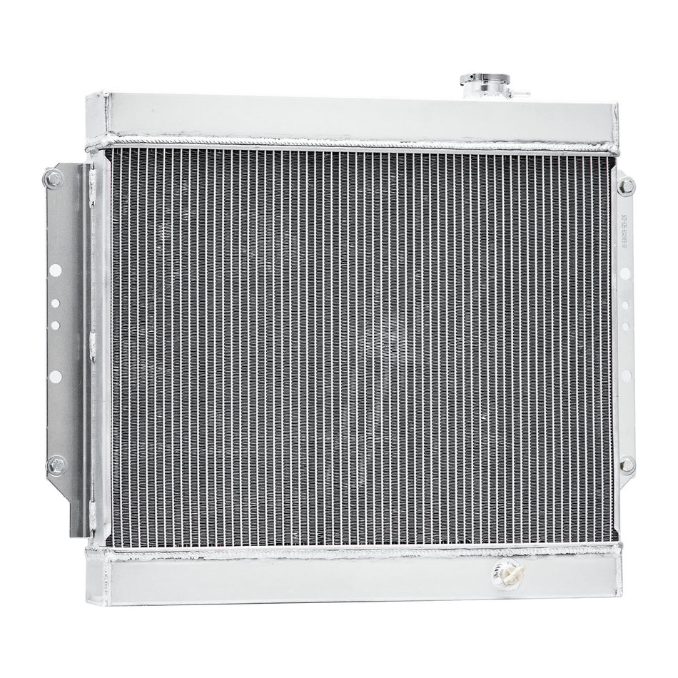 ASI Performance 4 Row Radiator+Shroud Fan For 1959 1960 Cadillac DeVille Eldorado 6.4L AT V8 Gas