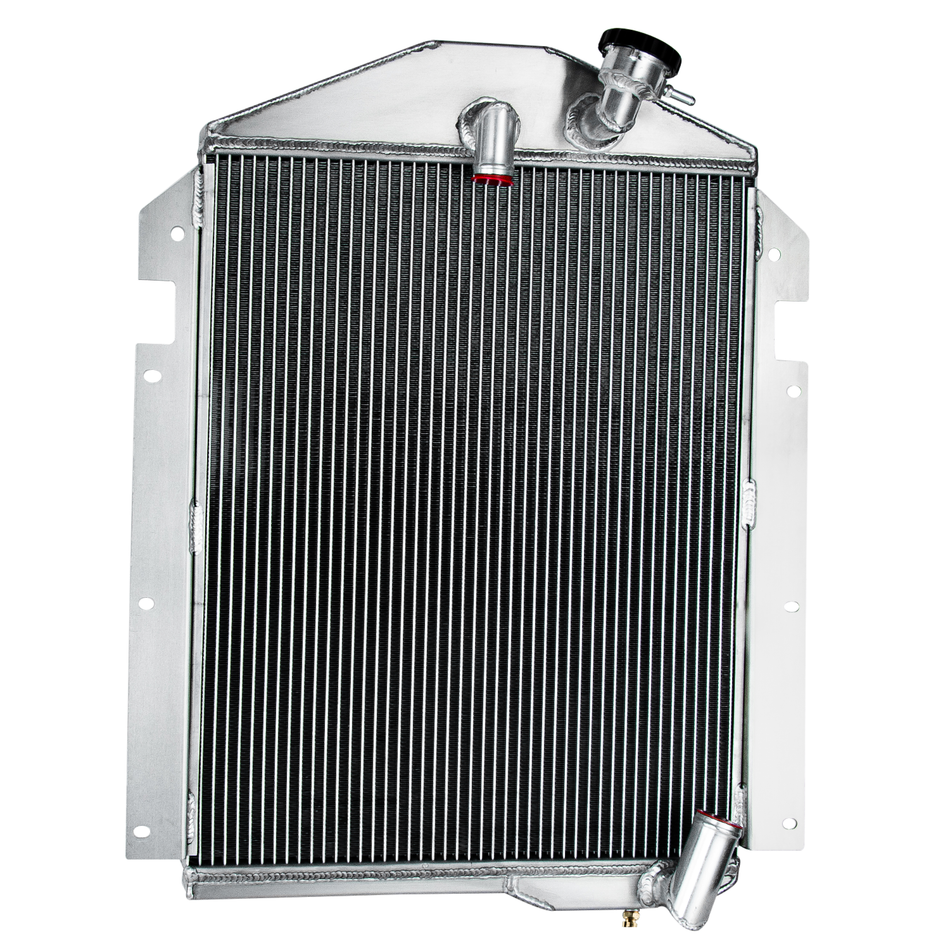 ASI Performance 3-Row Aluminum Radiator For 1939 1940 CHEVY TRUCK KC KD WA JC JD 6CYL 3.5L