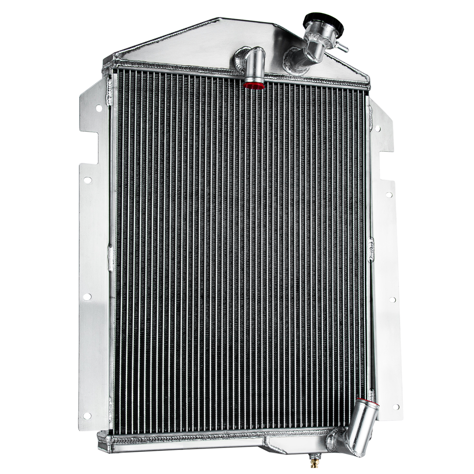 ASI Performance 3-Row Aluminum Radiator For 1939 1940 CHEVY TRUCK KC KD WA JC JD 6CYL 3.5L