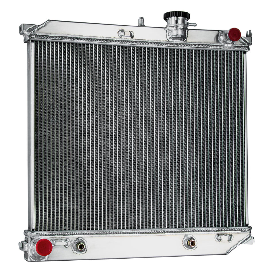 ASI Performance 2 Row Aluminum Radiator For 04-2012 09 Chevy Colorado GMC Canyon 2.8L 2.9L 3.7L