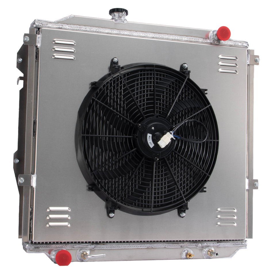 ASI Performance For 1996-2002 1997 1998 Toyota 4Runner 2.7/3.4L 3 Rows Radiator Shroud Fan Kits