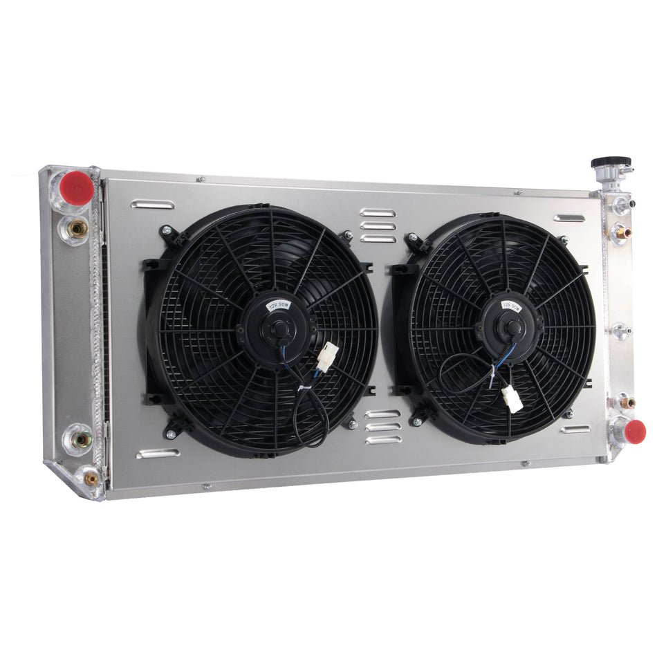 ASI Performance 3 Row Radiator+Shroud Fan FOR 1988-1993 Chevrolet GMC C/K 1500 2500 3500 6.2L V8