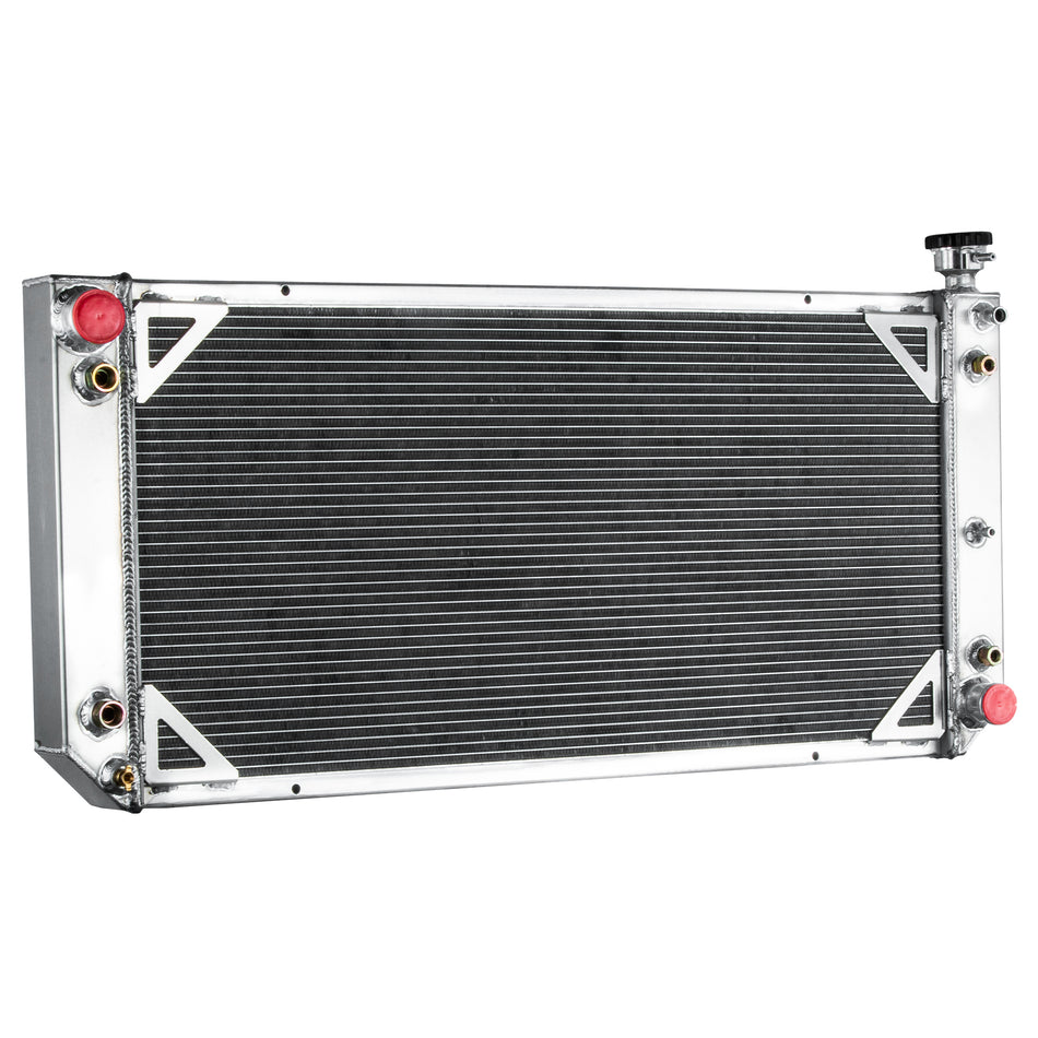 ASI Performance 4 Row Radiator fit 88-93 Chevy C1500/2500/3500 6.2L V8 34"x17"Core
