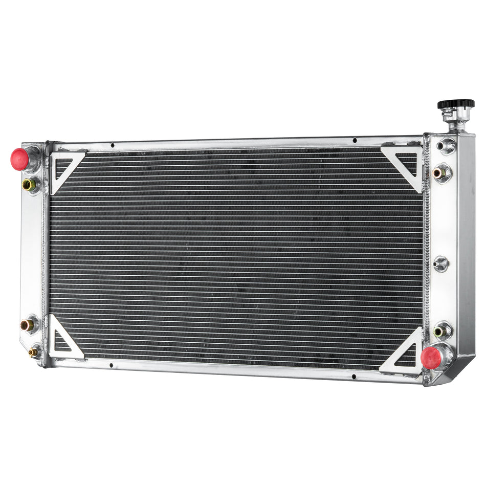 ASI Performance 4 Row Radiator fit 88-93 Chevy C1500/2500/3500 6.2L V8 34"x17"Core