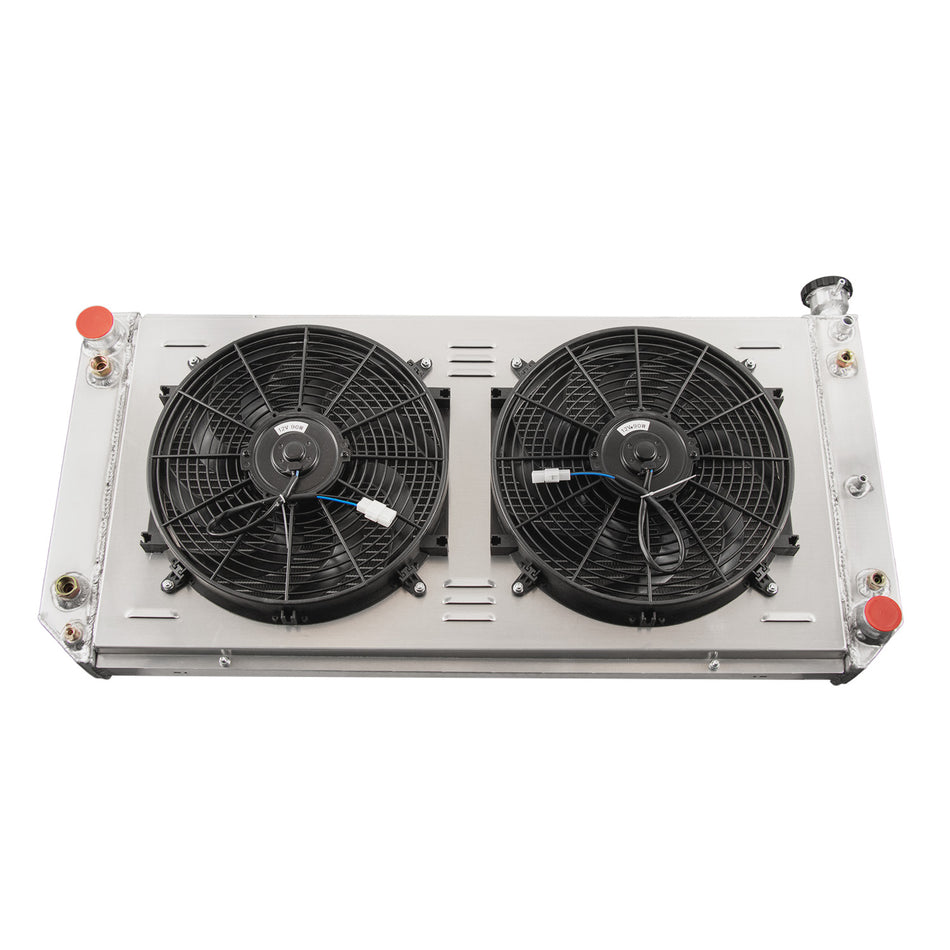 ASI Performance 4 Row Radiator+Shroud Fan FOR 1988-1993 Chevrolet GMC C/K 1500 2500 3500 6.2L V8