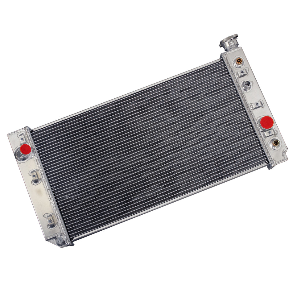 ASI Performance 3 Row Aluminum Radiator For 1988-1994 89 Chevy S10 Blazer GMC S15 Jimmy 4.3L AT