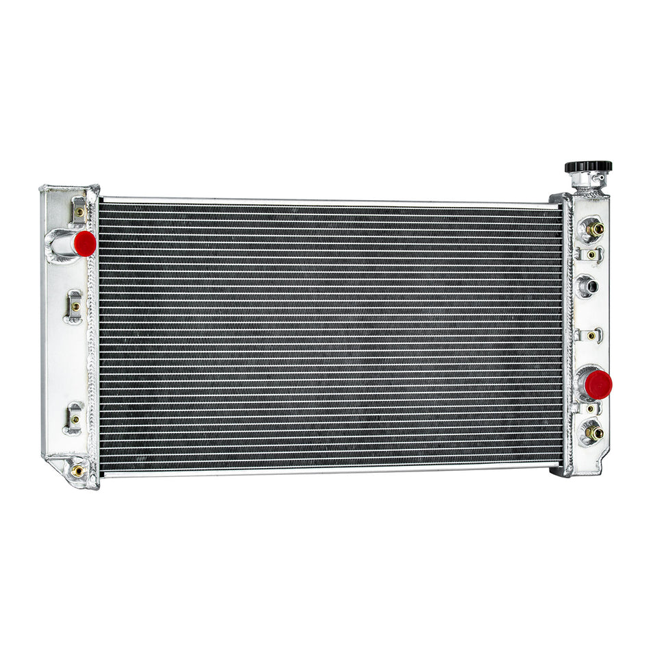 ASI Performance 3 Row Aluminum Radiator For 1988-1994 Chevy S10 Blazer GMC S15 Jimmy 4.3L AT 31-9/10" W x 17-1/2" H
