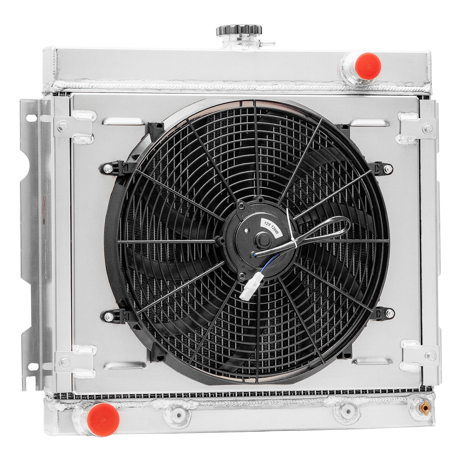 ASI Performance 3 Row Radiator Shroud Fan Fit Dodge Dart Plymouth Valiant Duster BIG BLOCK 70-72