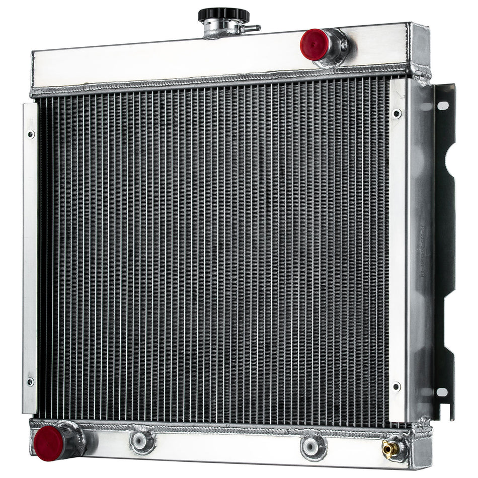 ASI Performance 4-Row Aluminum Radiator for 1970-1972 1971 Dodge Dart VALIANT DUSTER Big Block