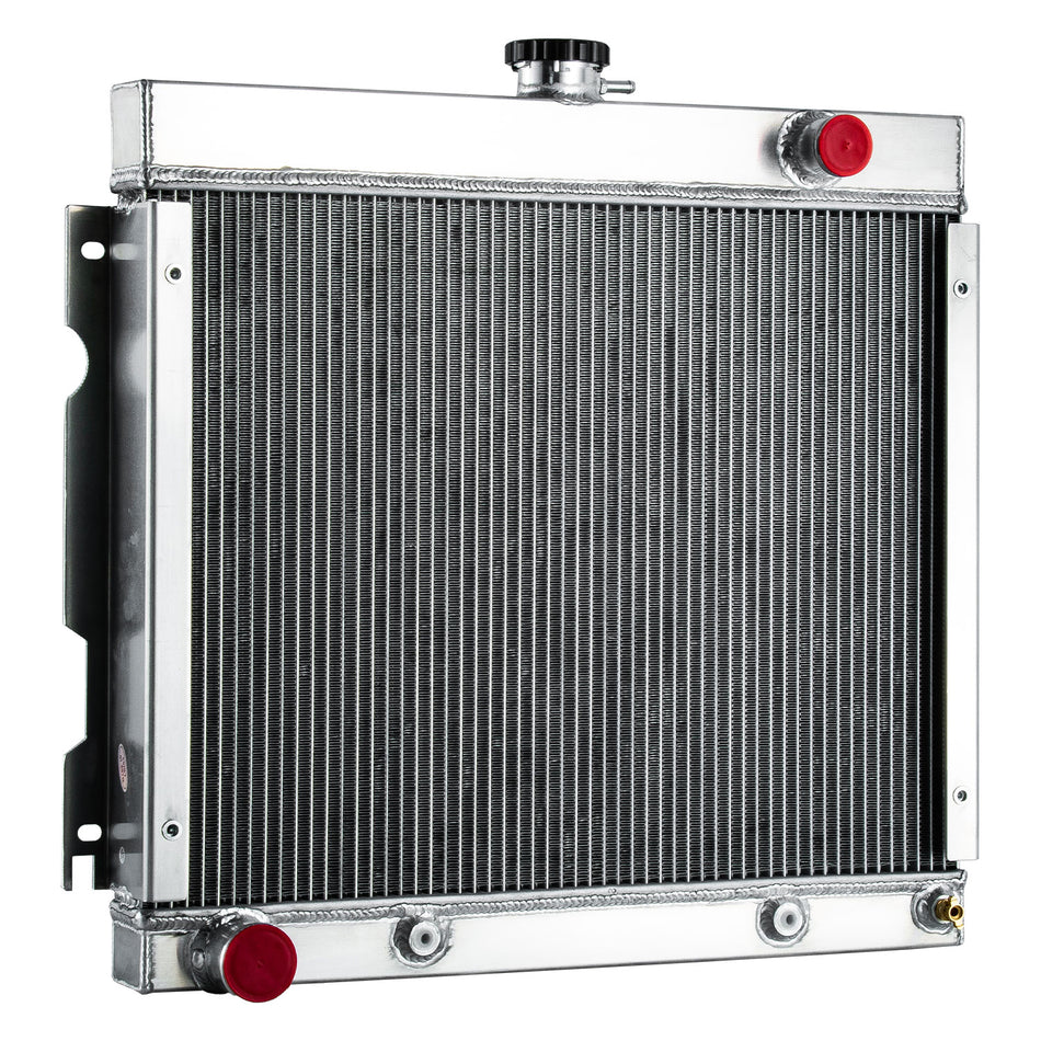 ASI Performance 4-Row Aluminum Radiator for 1970-1972 1971 Dodge Dart VALIANT DUSTER Big Block
