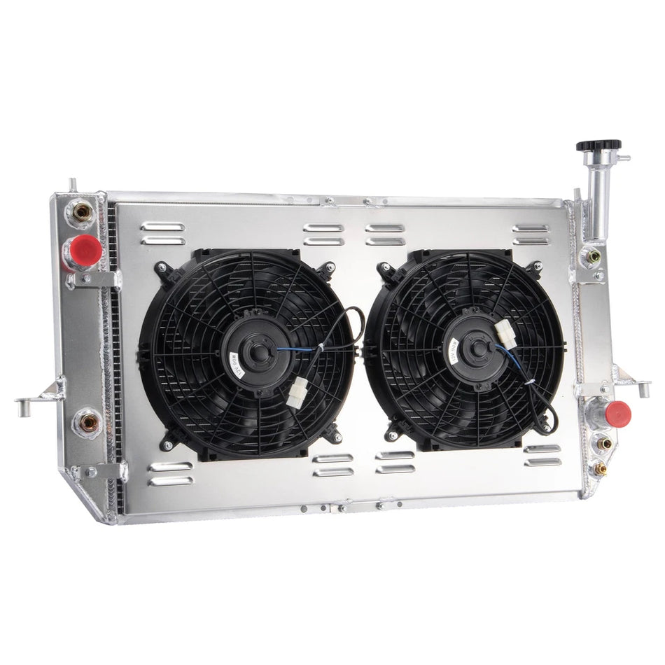 ASI Performance ASI 4 Row Radiator Shroud Fan Relay Fit 1996-05 2003 Chevy Astro GMC Safari 4.3L