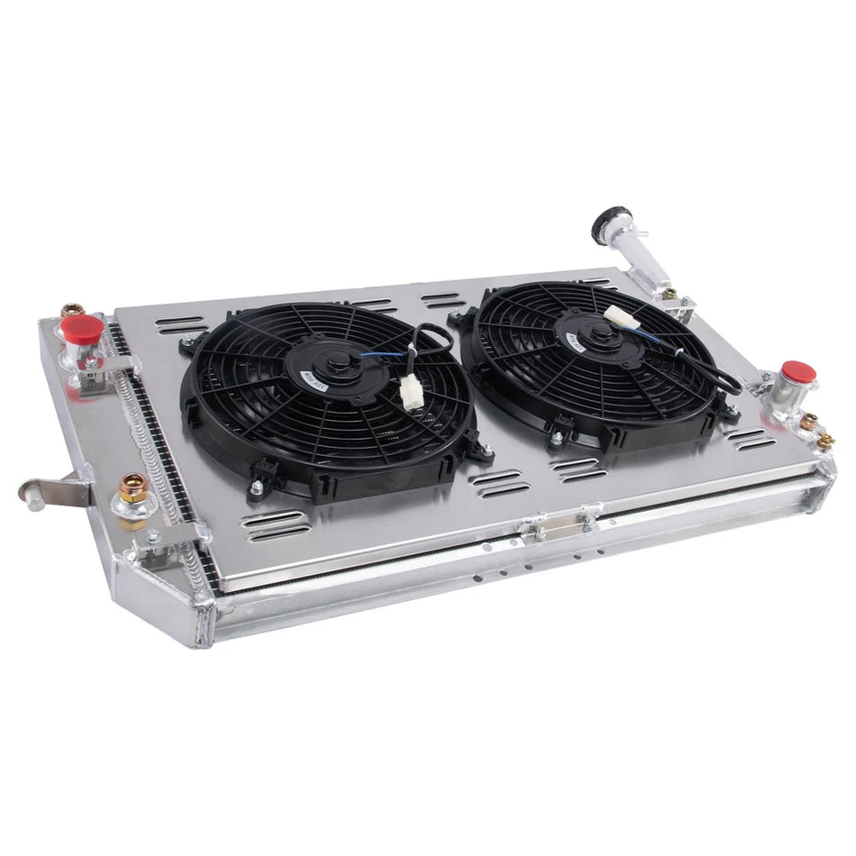 ASI Performance ASI 4 Row Radiator Shroud Fan Relay Fit 1996-05 2003 Chevy Astro GMC Safari 4.3L