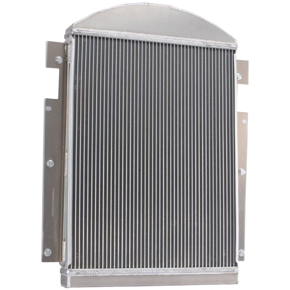 ASI Performance 4 Row Aluminum Radiator Shroud Fan For 1937-1938 Chevrolet Truck V8 3.5L
