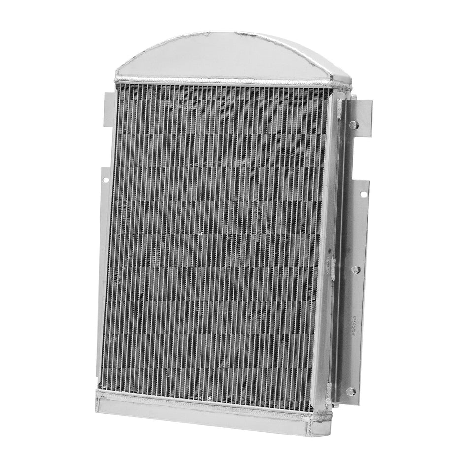 ASI Performance 4Row Radiator w/16" Shroud Fan for 1937-1938 37 Chevy Truck 3.5 L6 V8 Conversion