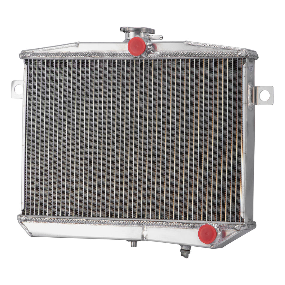 ASI Performance 3-Row Aluminum Radiator For Volvo Amazon P1800 B18 B20 1.8L 2.0L 1959-1970