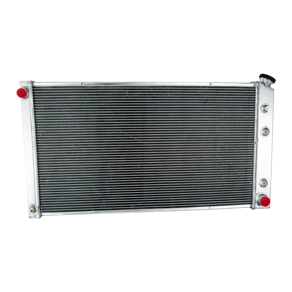ASI Performance 4 Row Aluminum Radiator For 1989-1991 90 Chevy GMC R/V R2500 R3500 454 7.4L