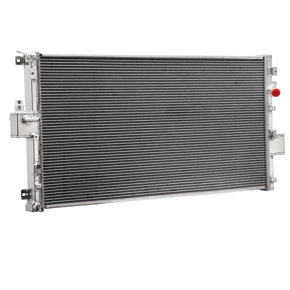 ASI Performance 2 Row Aluminum Auxiliary Radiator For Ford 2011~2016 F250 F350 F450 F550 6.7L V8