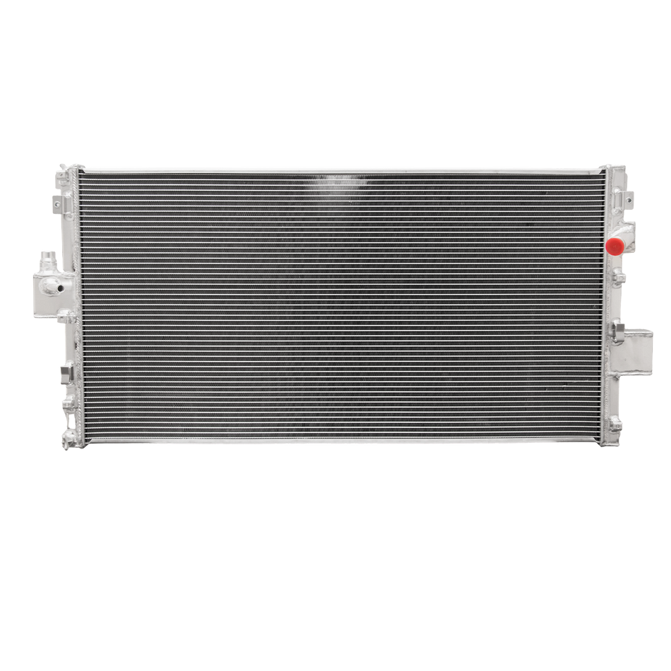 ASI Performance 2 Row Aluminum Auxiliary Radiator For Ford 2011~2016 F250 F350 F450 F550 6.7L V8
