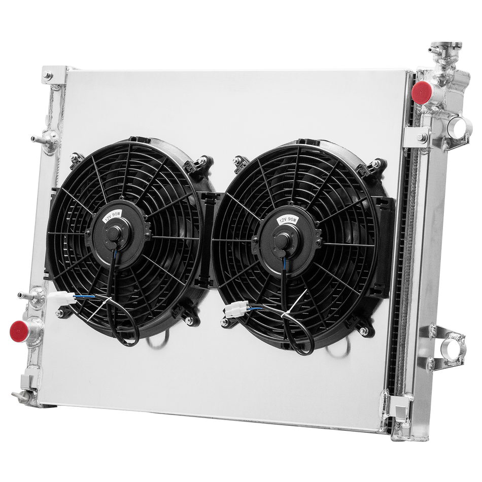 ASI Performance 3 Row Radiator Shroud Fan For 2005-2015 2009 Toyota Tacoma 2.7L L4 4.0L V6 AT