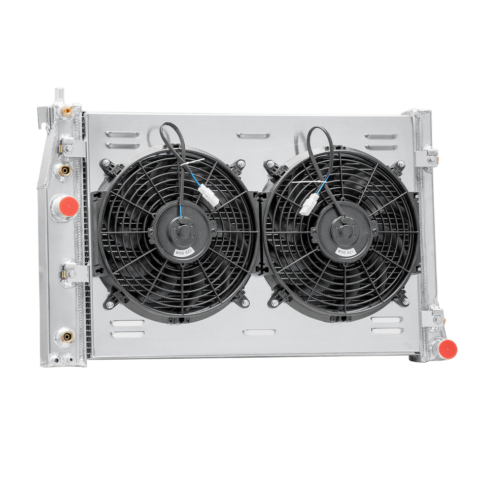 ASI Performance 3 Row Radiator&Shroud Fan For 1997-2004 Chevy Corvette 2-Door Z06 C5 5.7L V8