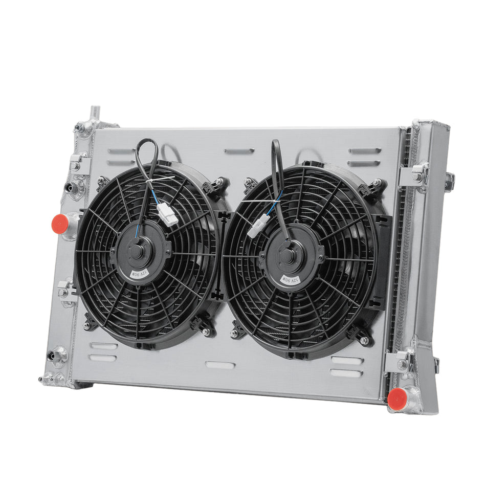 ASI Performance 3 Row Radiator&Shroud Fan For 1997-2004 Chevy Corvette 2-Door Z06 C5 5.7L V8