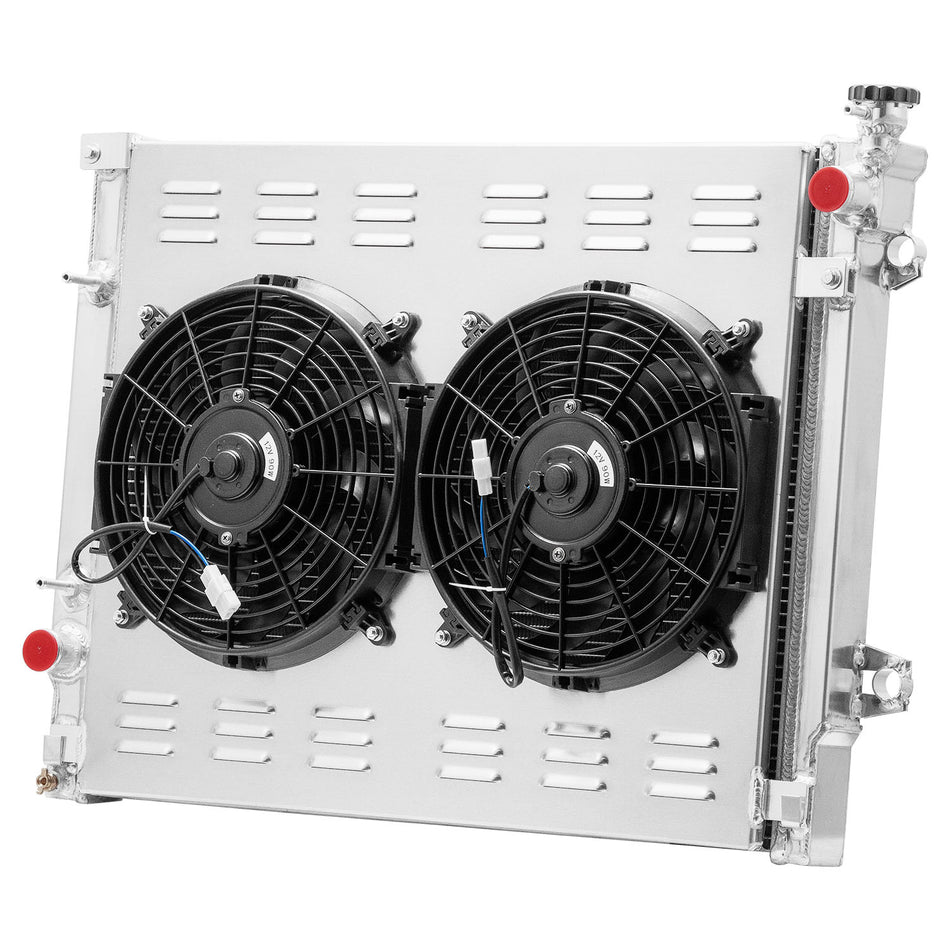 ASI Performance 3 Row Aluminum Radiator Shroud Fan Relay For 2016-2023 Toyota Tacoma 2.7L 3.5L