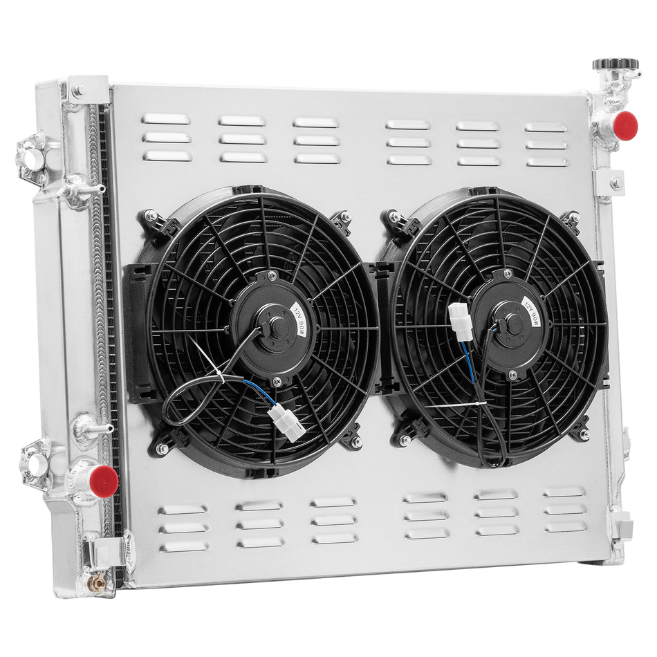 ASI Performance 3 Row Aluminum Radiator Shroud Fan Relay For 2016-2023 Toyota Tacoma 2.7L 3.5L