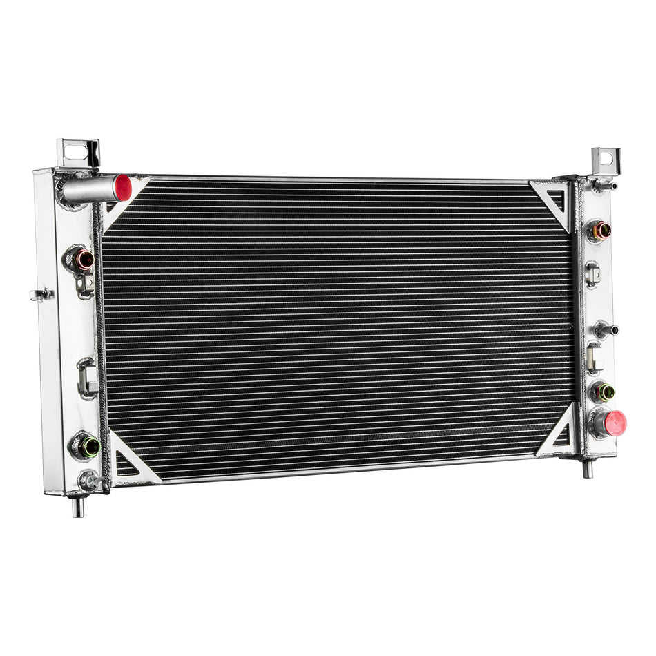 ASI Performance Radiator Fit 2001-2002 Chevy Silverado GMC Sierra 2500 HD 3500 C6500 B7 8.1L AT
