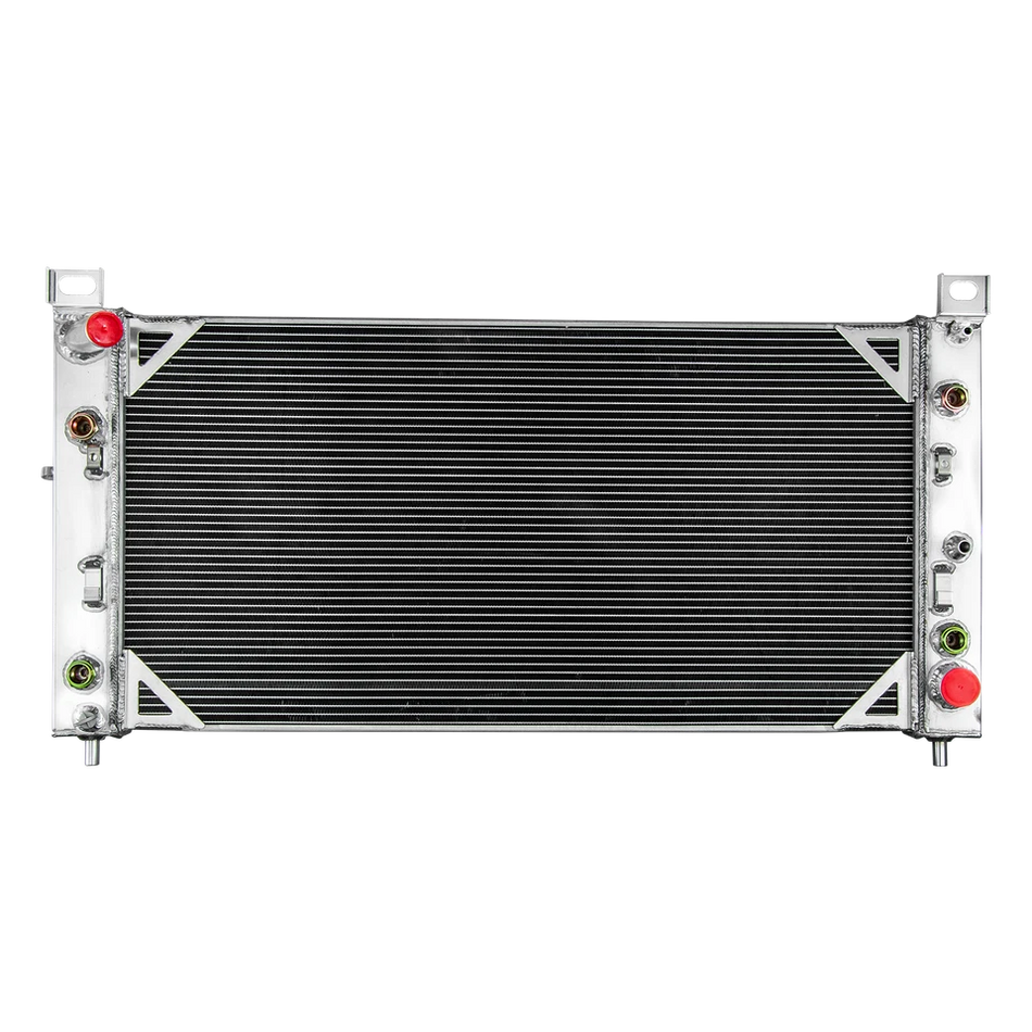 ASI Performance 3 Row Aluminum Radiator For 2001-2002 Chevy Silverado GMC Sierra 2500HD 3500 8.1L