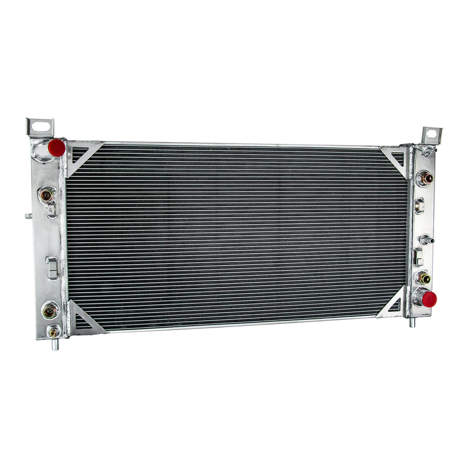 ASI Performance 3 Row Radiator fit 2001 2002 Chevy Silverado GMC Sierra 2500 3500 HD 8.1L V8