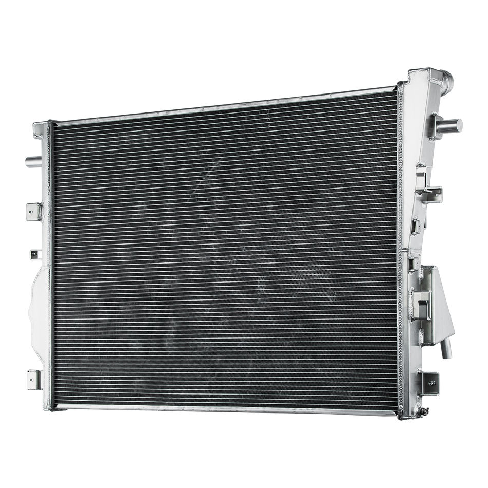 ASI Performance 2-Row Aluminum Radiator Fit Ford F250 F350 F450 Super Duty 6.7L Diesel 2017-22