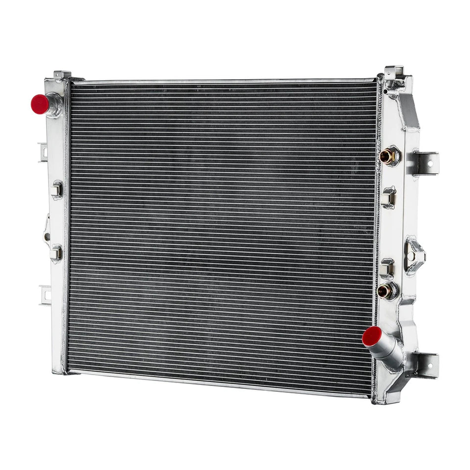 ASI Performance 3 Row Aluminum Radiator For 2011-2016 Chevy Silverado GMC Sierra 2500 3500HD 6.6L Duramax