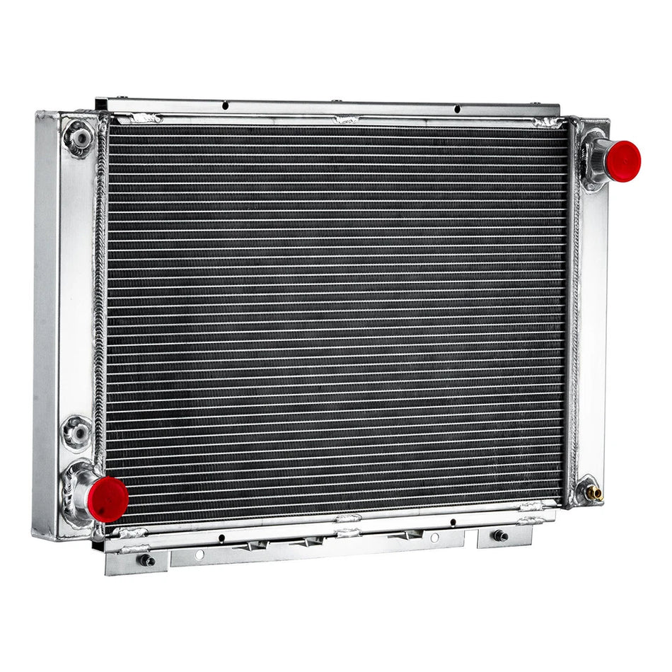 ASI Performance CU64TB 4 Rows Aluminum Radiator For 1961-1966 Ford Thunderbird 6.4L 7.0L V8