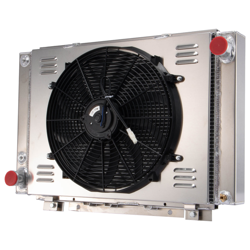 ASI Performance 4 Rows Radiator Shroud Fan FOR 1961-1966 Ford Thunderbird T-Bird 6.4L/6.6L 7.0L