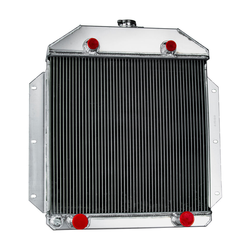 ASI Performance 3 Row Radiator For Ford Cars Victoria Custom Flathead Configuration V8 1949-1953