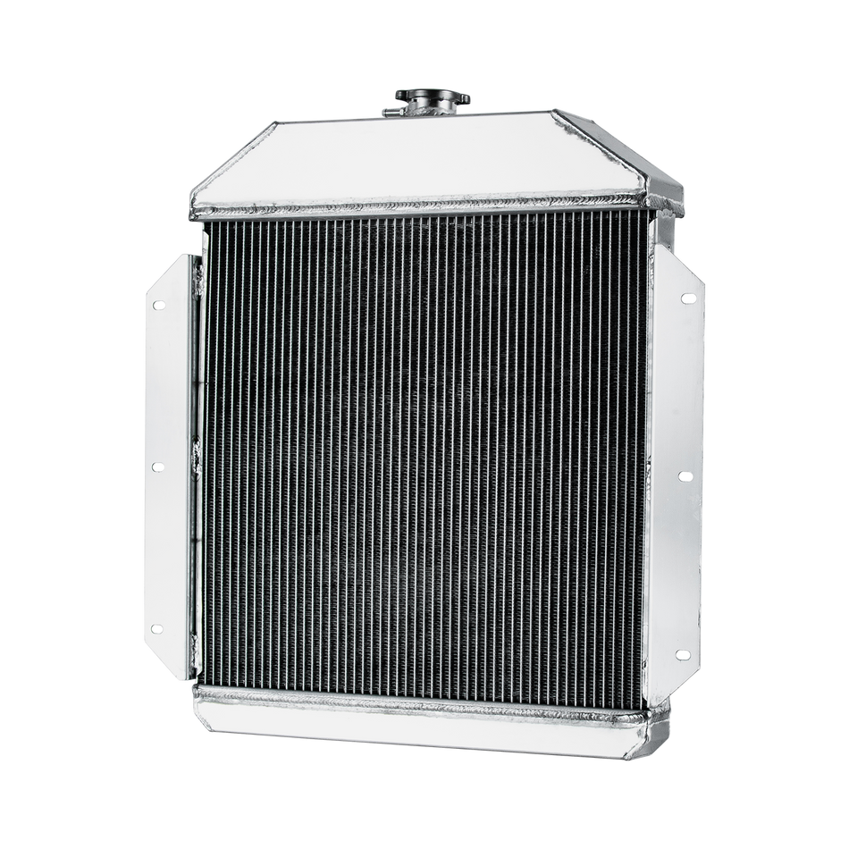 ASI Performance 3 Row Radiator For Ford Cars Victoria Custom Flathead Configuration V8 1949-1953
