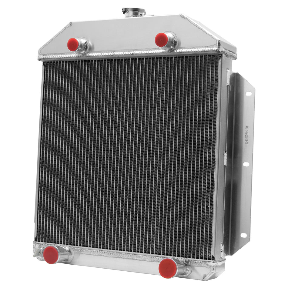 ASI Performance 4Row Radiator For 1949-1953 50 Ford Taunus Custom Flathead Configuration V8 MT