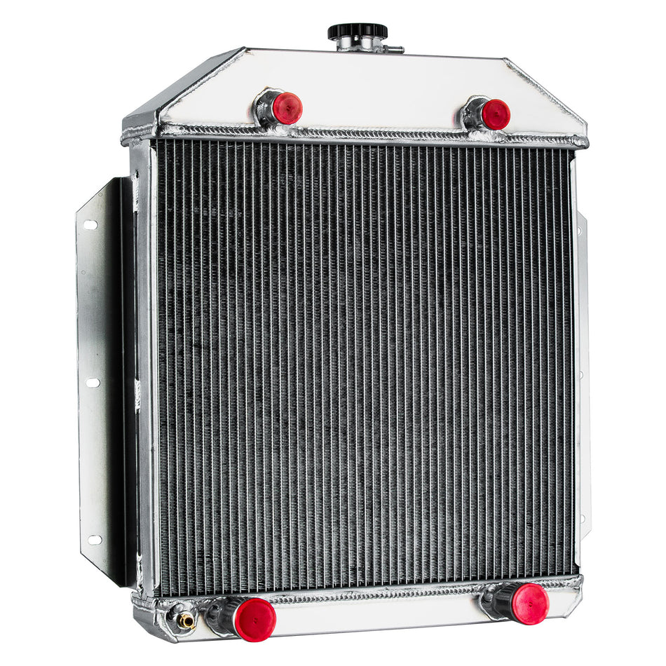 ASI Performance 4 Rows Aluminum Radiator FOR For 1949-1953 Ford Cars Flathead Configuration V8